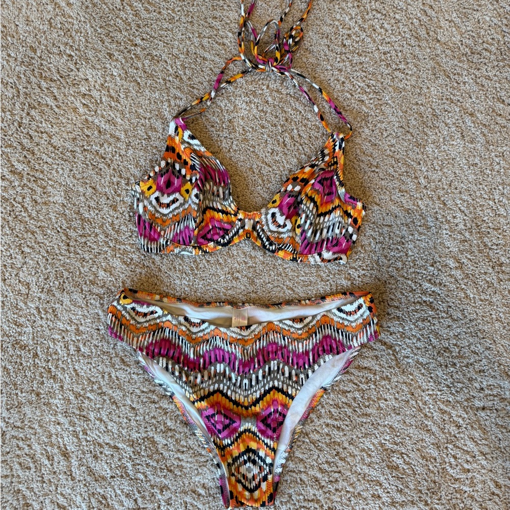 MISS MANDALAY Ibiza Halter Bikini set